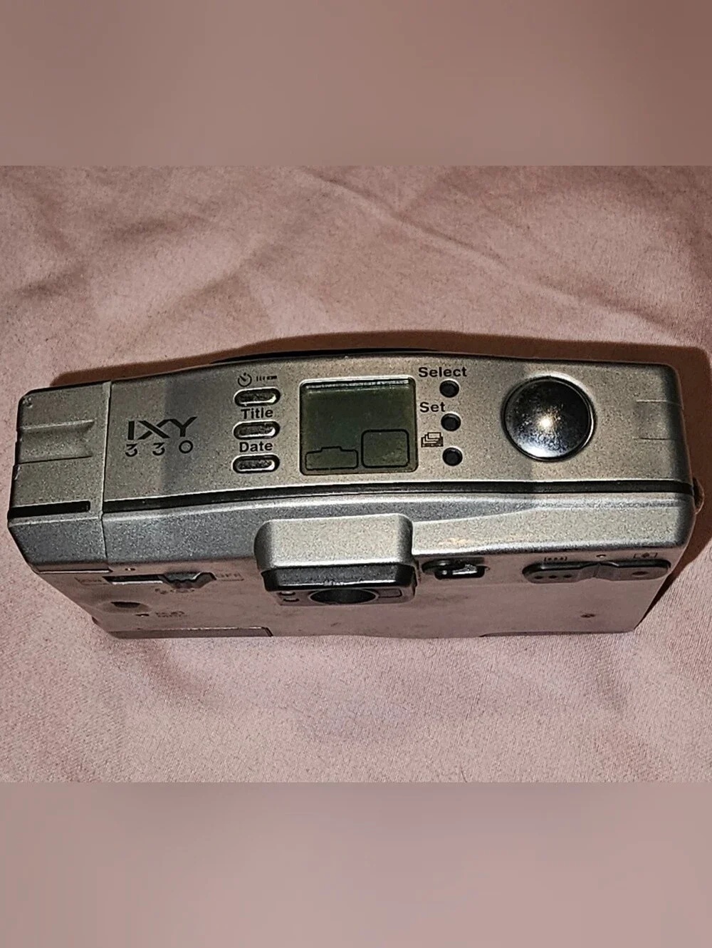Canon Silver Compact Digital Camera - IXY 330 & PowerShot S500 Bundle Untested